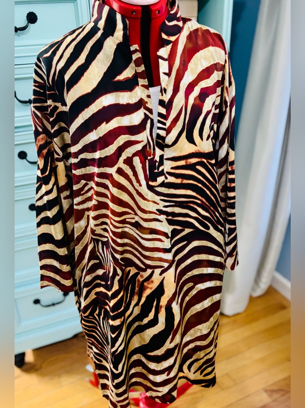 NWT Natori Satin Caftan, XL